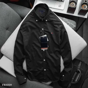 Tommy Hilfiger Slim Fit Shirt - Ebony Black